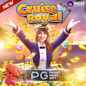 พบกับเกมใหม่ พีจี สล็อต Cruise Royale ทดลองเล่นเกมฟรี Demo Slot